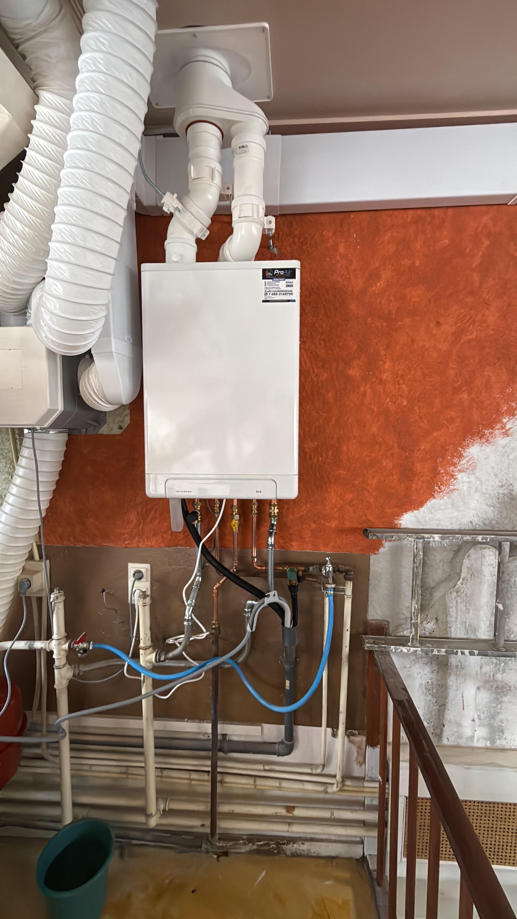 CV-installatie service van ProAir Installatietechniek in Haarlem